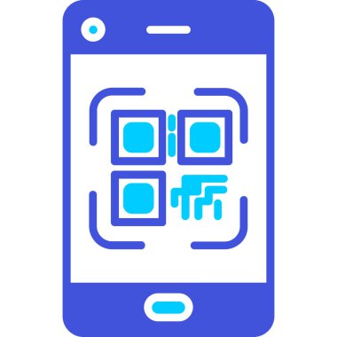 cep telefonu simgesi vektörü. Taslak cep telefonu işareti. kontur sembolü çizimi