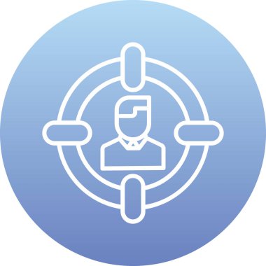 seo modern simgesinin vektör illüstrasyonu