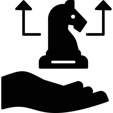 Bir atın vektör illüstrasyonu