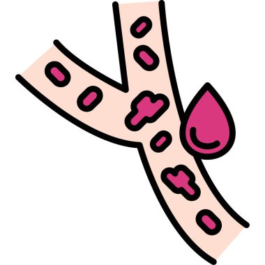 Candy web vektör resimleme arkaplanı