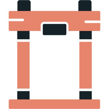 Modern eğitim ikonunun vektör illüstrasyonu