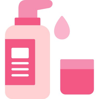 Kozmetik krem vektör simgesi