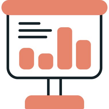Çizelge. Web simgesi basit illüstrasyon