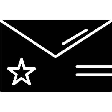 e- posta simgesi, vektör illüstrasyonu