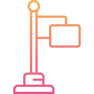 Süpürge simge vektör çizim