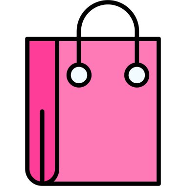 Alışveriş çantası. Basit tasarım