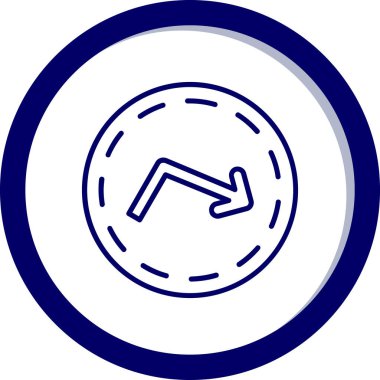 Ok. Web simgesi basit tasarım