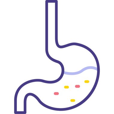 Midem. Web simgesi basit illüstrasyon