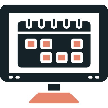 Bilgisayar masaüstü klavye simgesi - taslak biçimi