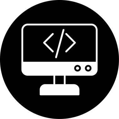 Web tasarım vektörü simgesi