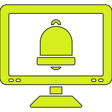 Otel simgesi, vektör illüstrasyonu