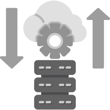 Bulut hesaplama. Web simgesi