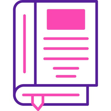 Belge. Web simgesi basit illüstrasyon