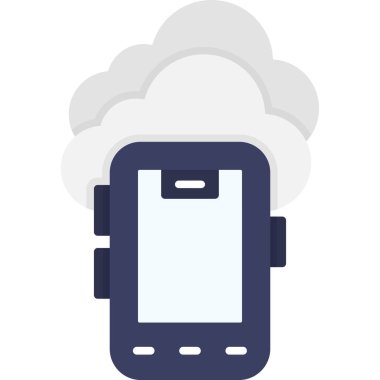 cep telefonu simgesi, vektör tasarımı.