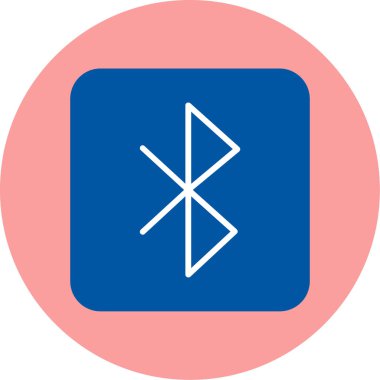 Bluetooth. Web simgesi basit tasarım
