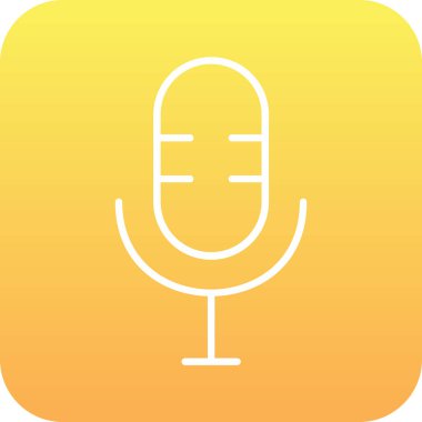 ses tanıma simgesi vektörü