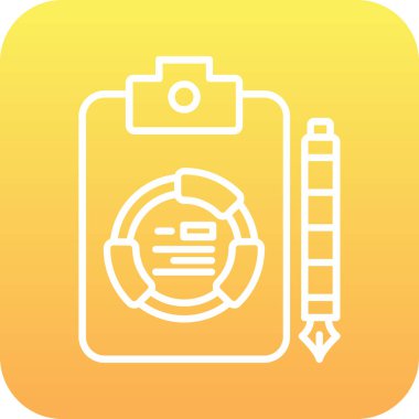 Benzersiz Benzin İstasyonu Vektör Kabartma Simgesi