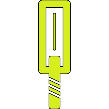 Çizgi film işaretinin vektör çizimi