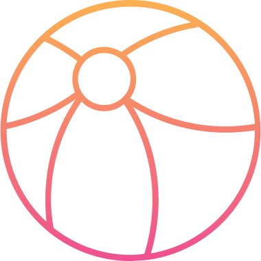 Basketbol ikonu vektör illüstrasyonu