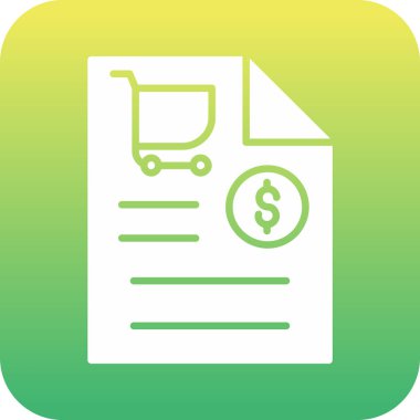 Alışveriş arabası vektör simgesi