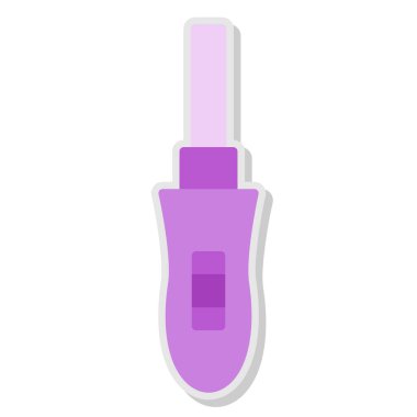 Tırnak cilası karikatür vektörü. Tırnak cilası