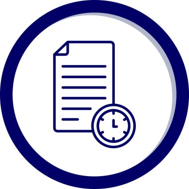 Takvim simgesinin vektör illüstrasyonu