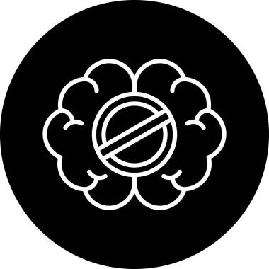 Modern simgelerin hiçbirinin vektör çizimi