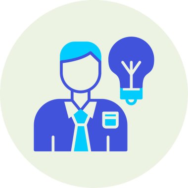 ampul simgesi vektör illüstrasyonu