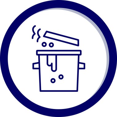 Gıda simgesinin vektör illüstrasyonu