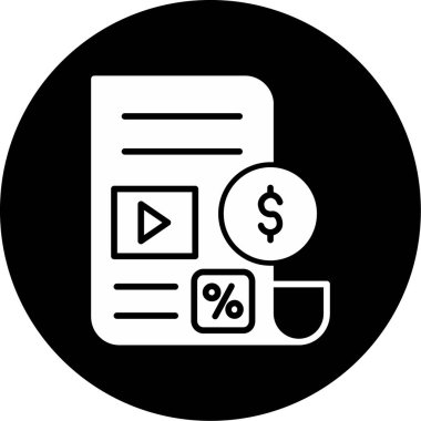 vektör illüstrasyonu, para simgesi