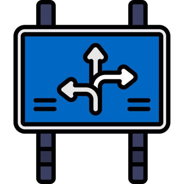 Ok. Web simgesi basit illüstrasyon