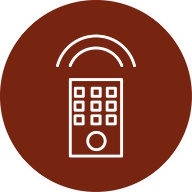 vektör radyo ağı simgesi