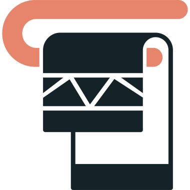 Bir b simgesinin vektör illüstrasyonu