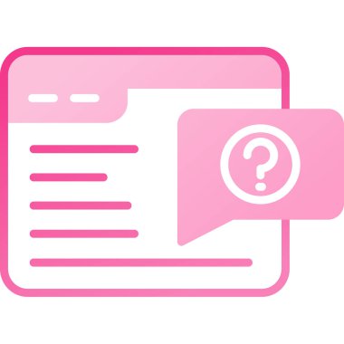 Konuş. Web simgesi basit tasarım