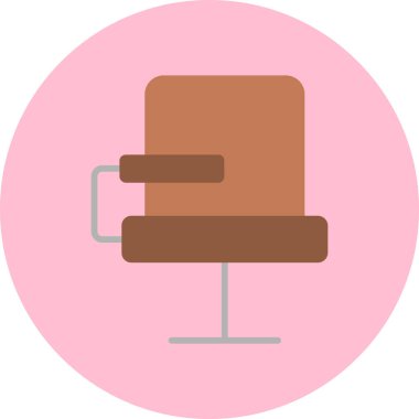 Kahve fincanı. Web simgesi basit illüstrasyon