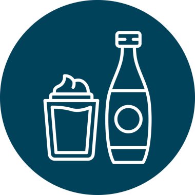 İç bakalım. Web simgesi vektör illüstrasyonu