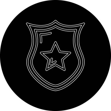 vektör çizim tasarımı kalkan kutsal kişilerin resmi