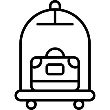 Alışveriş arabası simgesi, taslak biçimi