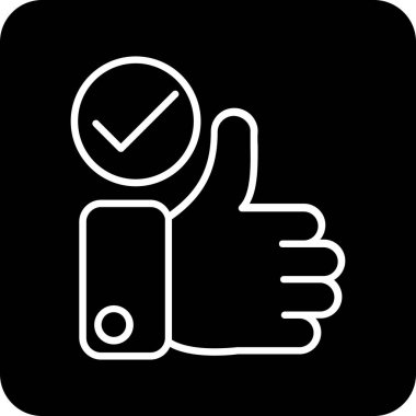 soyut arkaplanda izole edilmiş simgeyi kontrol et