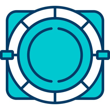 Kamera. Web simgesi basit illüstrasyon