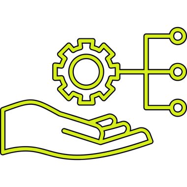 seo modern simgesinin vektör illüstrasyonu