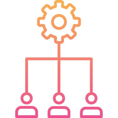 şebeke. Web simgesi basit illüstrasyon