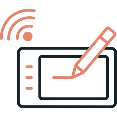 dizüstü bilgisayar ve tablet vektör simgesi.