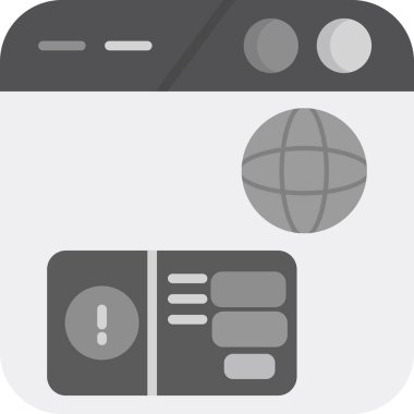 Modern b 'nin vektör illüstrasyonu eksik simgesi