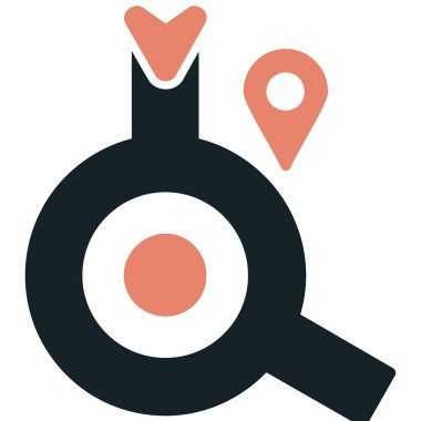 konum haritası pin simgesi