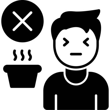 man simgesi, vektör illüstrasyonu