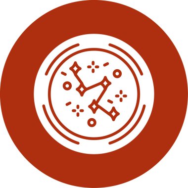 Pusula simgesinin vektör illüstrasyonu