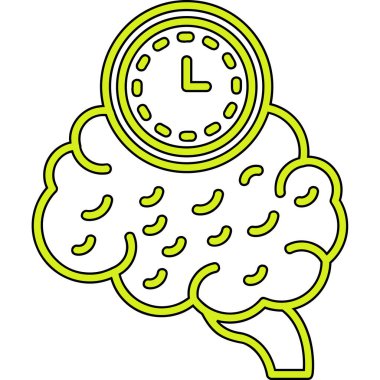 Beyin ikonu. Beyaz arkaplanda izole edilmiş web tasarımı için beyin vektör simgesi