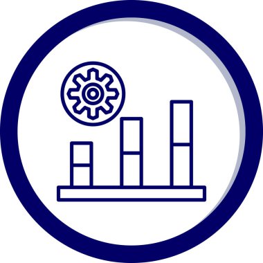 seo modern simgesinin vektör illüstrasyonu