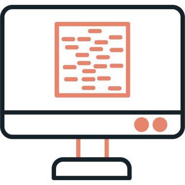 Soyut desenler gösteren bilgisayar ekranı